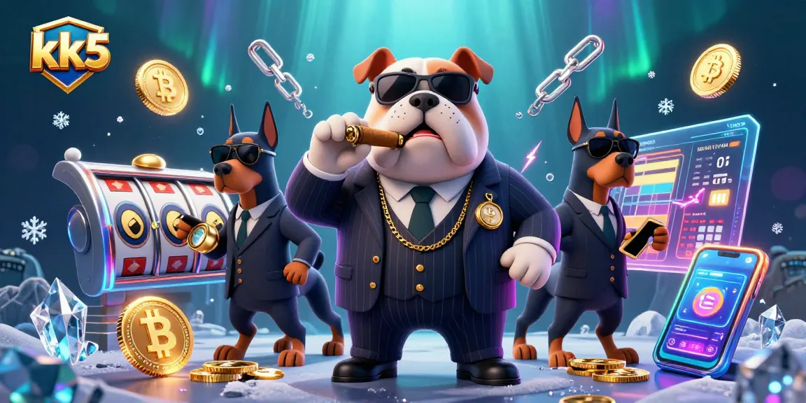 Spin and win with kk5's vibrant slot games featuring unique characters and crypto themes.