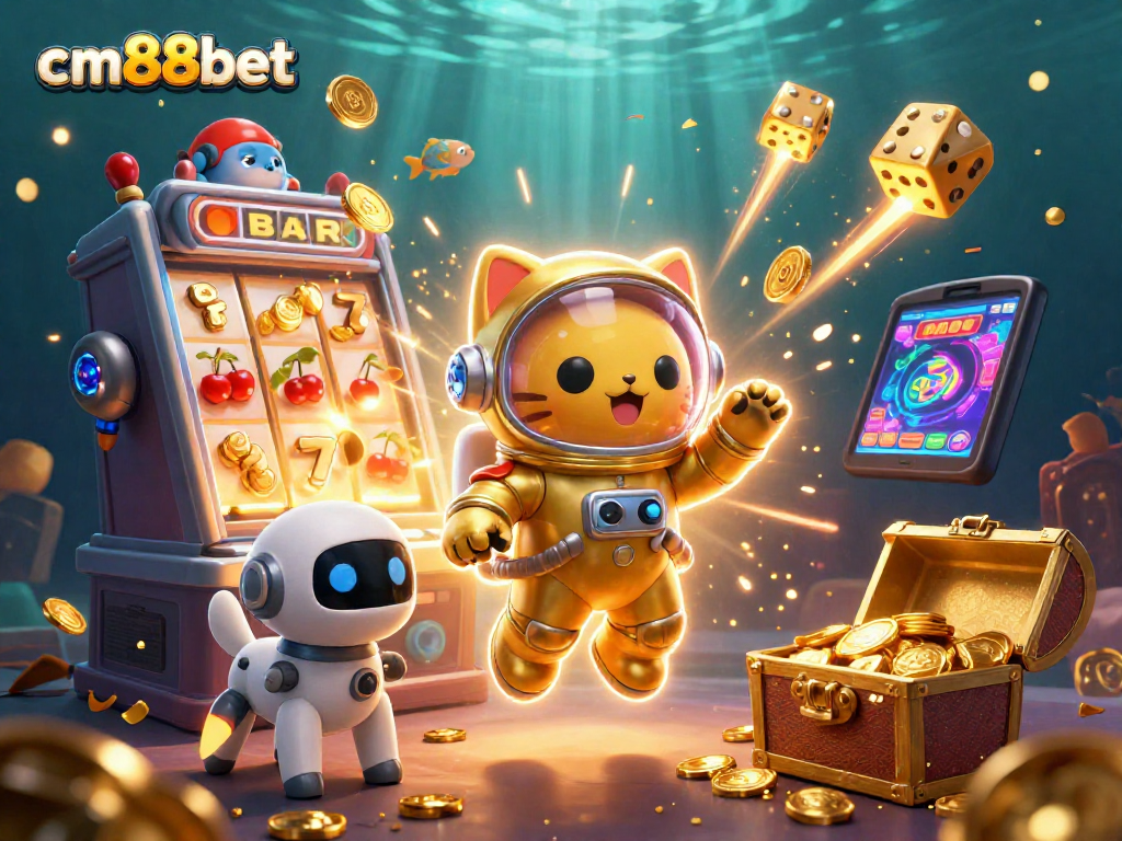 Experience thrilling gaming adventures at cm88bet with vibrant slot machines and exciting characters!
