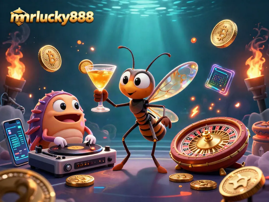Enjoy thrilling gameplay with mrlucky888, where vibrant casino elements and excitement collide!