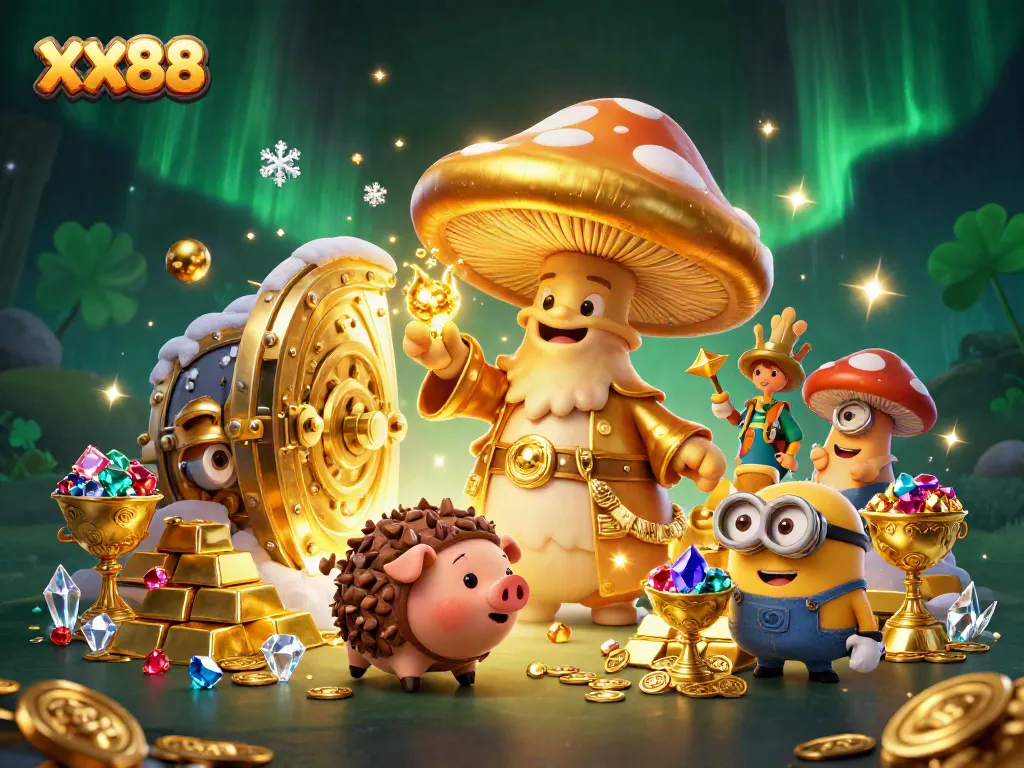 Experience great wins at XX88 casino, with wizards, treasures, and sparkling gems.