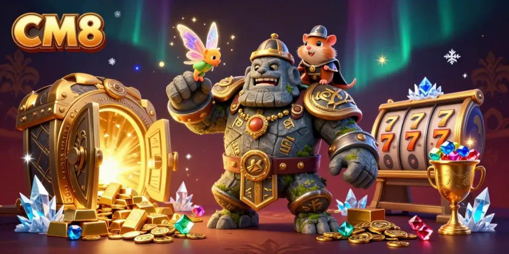 Experience big wins at CM8 with thrilling games, magical characters, and rich rewards.