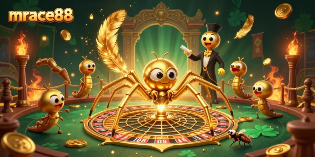Experience thrilling gameplay at mrace88 with engaging roulette and vibrant casino elements.